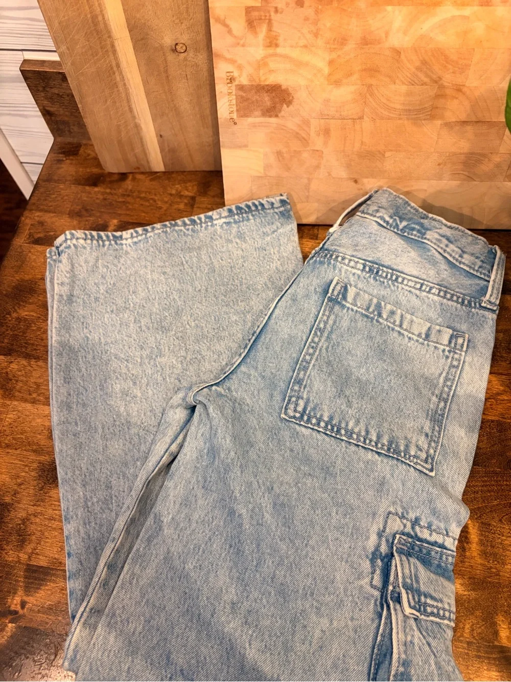 Old Navy baggy wide leg girls jeans (5 pair)